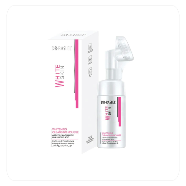Sabonete Mousse Dr. Rashel - White Skin Whitening Fade Cleanser
