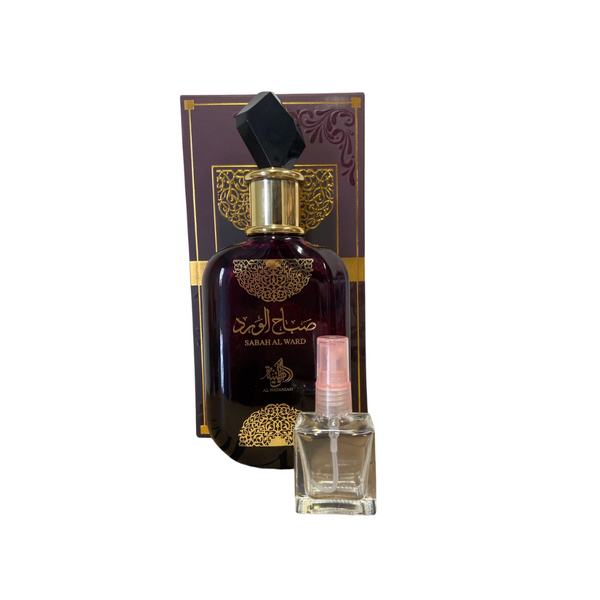 Decant Perfume Árabe - Sabah Al Ward Al Wataniah Feminino - Eau de Parfum Árabe